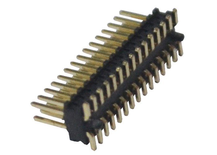 tipo de SMT da fileira do dobro do conector do encabeçamento do Pin 2x15 30 conector do passo de 0,8 milímetros