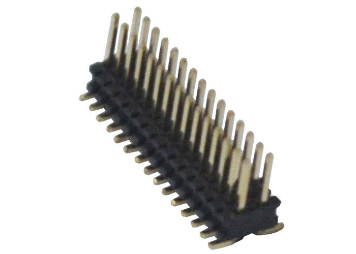 tipo de SMT da fileira do dobro do conector do encabeçamento do Pin 2x15 30 conector do passo de 0,8 milímetros