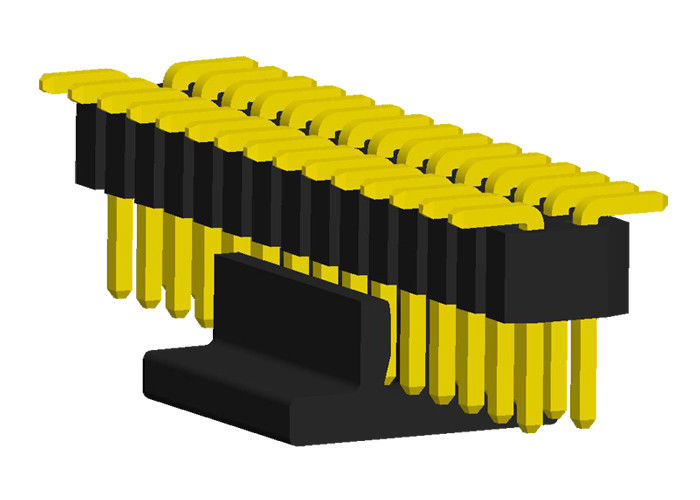Pin vertical da fileira 30 do dobro da montagem 2x15 do TAMPÃO do encabeçamento do Pin de conector macho de 1.0mm