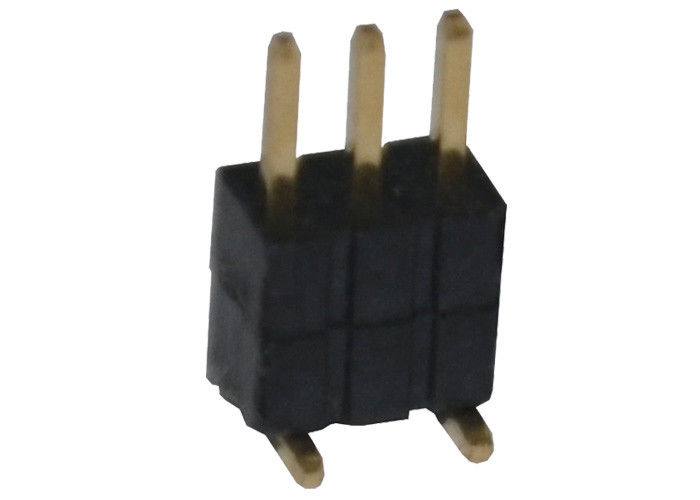 3 tipo vertical de SMT da montagem do conector 1.27mm do encabeçamento da fileira do Pin único