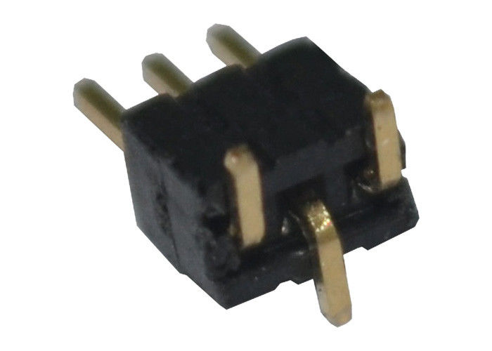 3 tipo vertical de SMT da montagem do conector 1.27mm do encabeçamento da fileira do Pin único