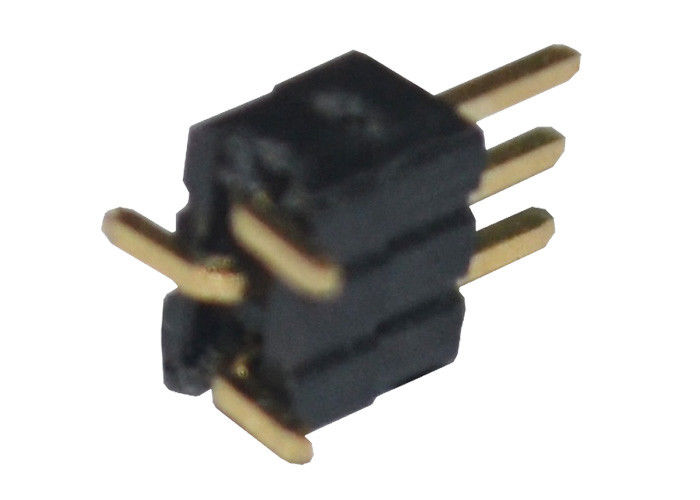 3 tipo vertical de SMT da montagem do conector 1.27mm do encabeçamento da fileira do Pin único