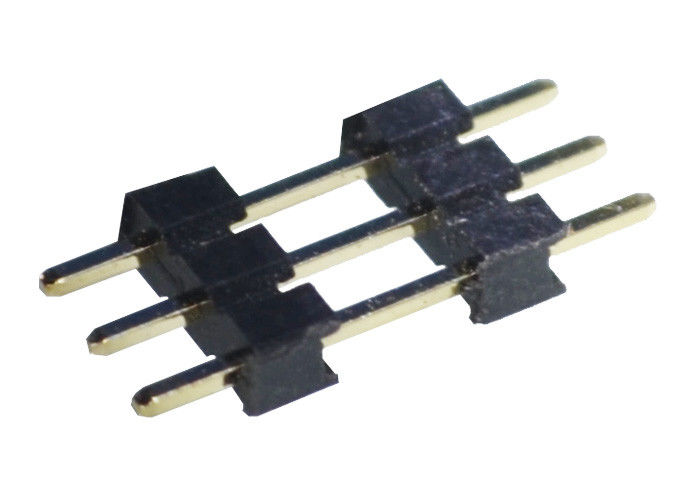 Conector dobro do encabeçamento do Pin do plástico 10 tipo conector de 180 graus de Pin do PWB