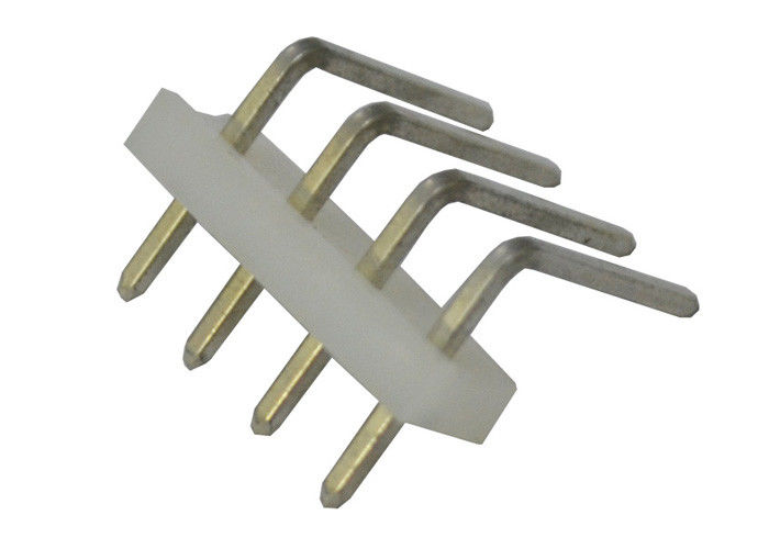 Placa de 4 Pin para embarcar o ângulo direito do encabeçamento do Pin através do passo do furo 5.08mm