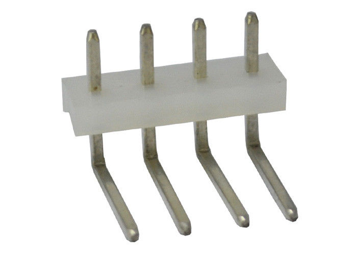 Placa de 4 Pin para embarcar o ângulo direito do encabeçamento do Pin através do passo do furo 5.08mm
