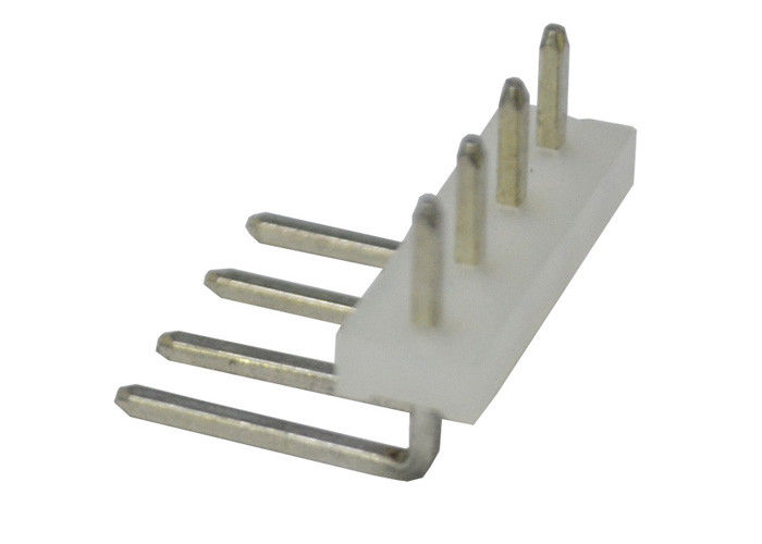 Placa de 4 Pin para embarcar o ângulo direito do encabeçamento do Pin através do passo do furo 5.08mm