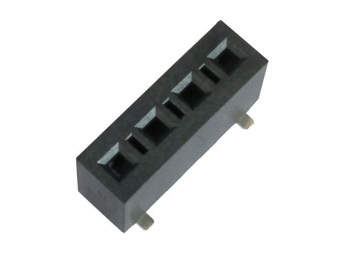Tipo conector fêmea 3.96mm de SMT do encabeçamento do Pin através do plástico do furo