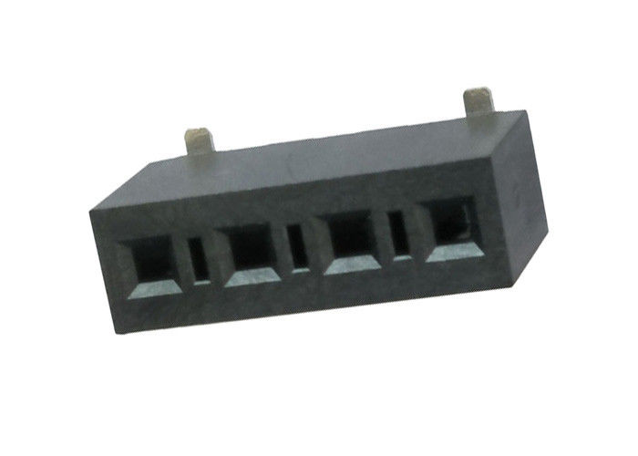 Tipo conector fêmea 3.96mm de SMT do encabeçamento do Pin através do plástico do furo