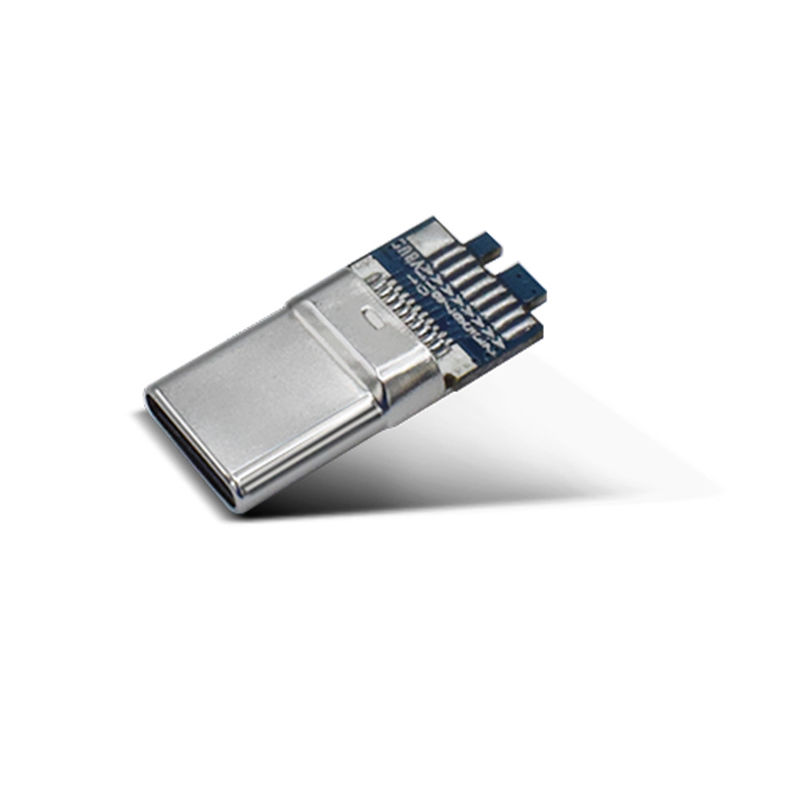 16 conector do Usb 3,1 C do Pin, tipo conector do Usb 3,0 de C com placa do PWB