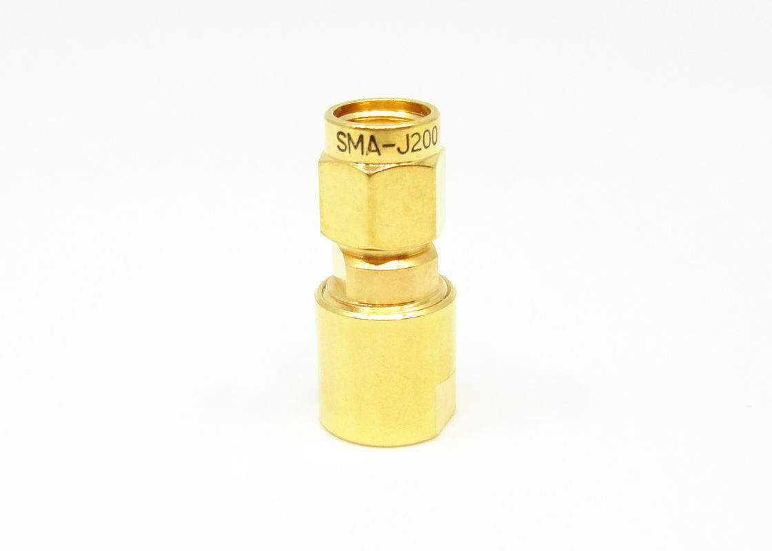 Conector de bronze do homem SMA do mini tamanho para o cabo de LMR200 MF147B CXN3449