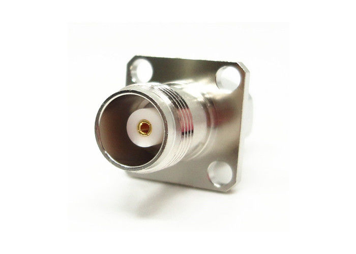 Tipo reto mini TNC conector do anteparo, conectores da montagem do painel de TNC