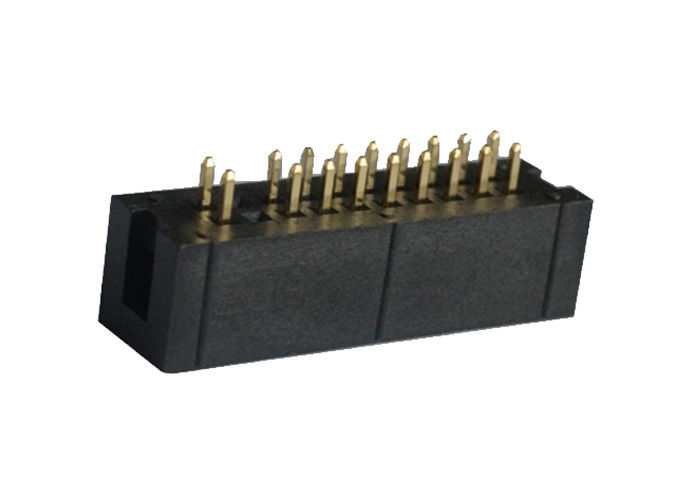 O grande Pin atual do conector 20 do encabeçamento da caixa esvazia 2 Pin em linha reta 2.54mm