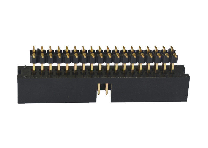 encabeçamento da caixa 3.0AMP plástica 2,54 milímetros de tipo flash de SMT do ouro da placa do PWB