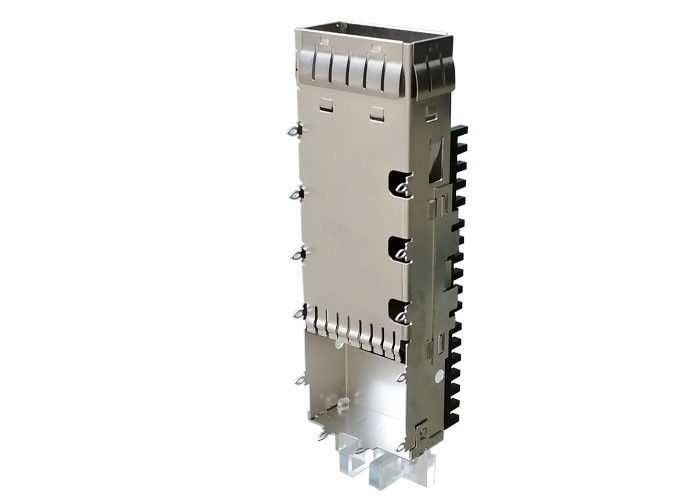 Porto do conector da gaiola de SFP da gaiola de QSFP único para o módulo QSFP14 ótico