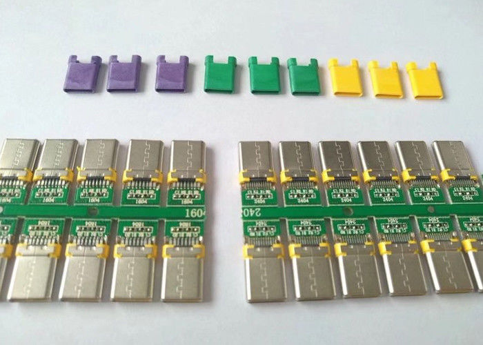 Datilografe a C o micro conector do Usb Shell de aço inoxidável com função da carga/dados